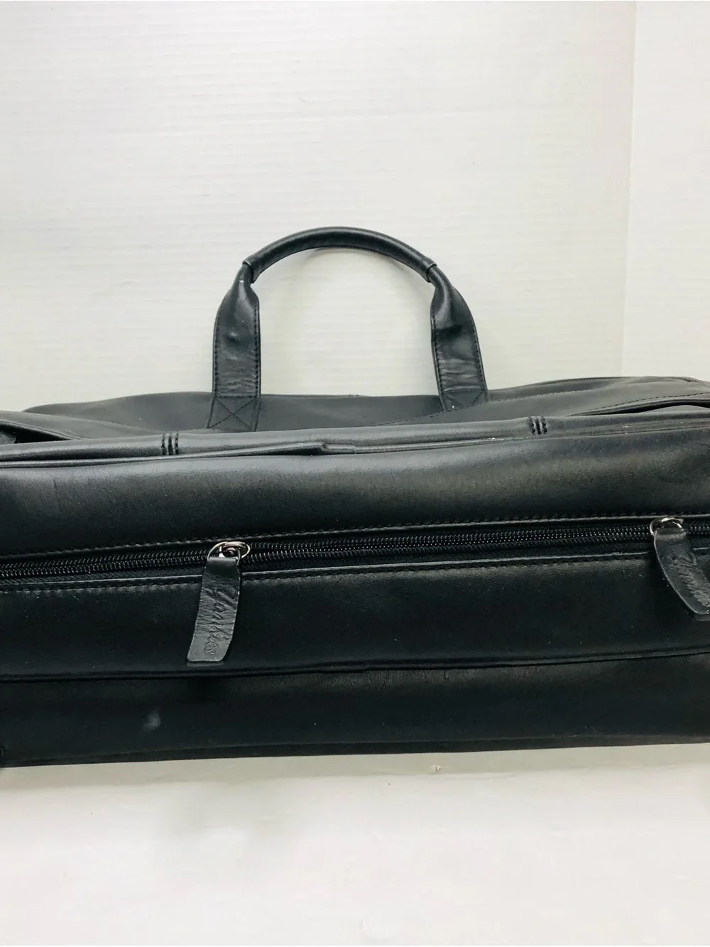 Danbury Mint MLB NY Yankees Brazilian All Leather Carry On Overnight Bag Laptop